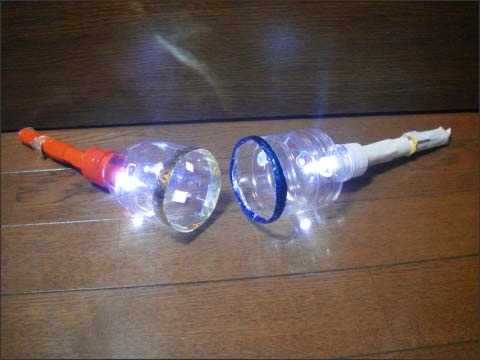 図1 O作のLEDランプ