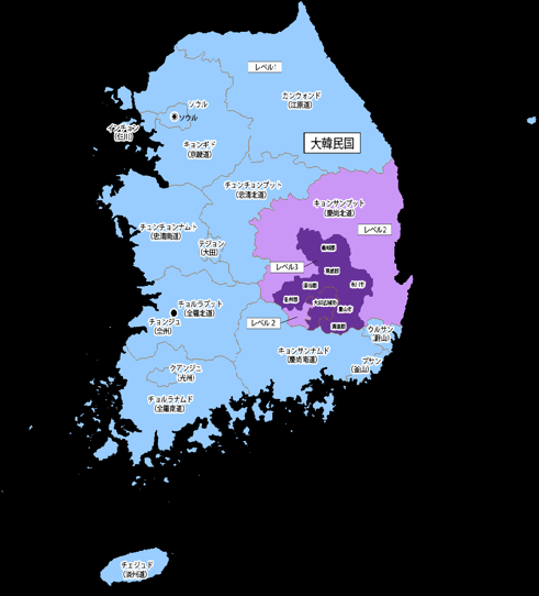 図1 f国地図におけるj(lu┛)邱広域xの位(色表(j┤)の下陝