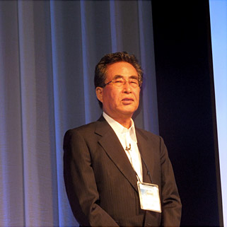 図1 ルネサス会長兼CEOの作田久男(hu━)