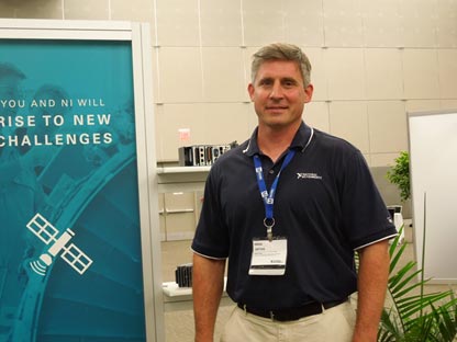 James Kimery、National Instruments, RF/Comms and SDR担当Director of Marketing