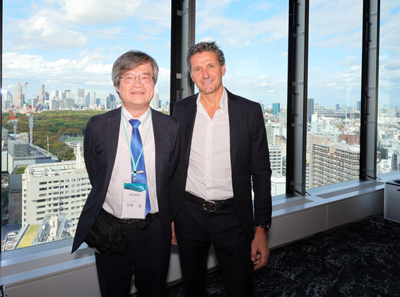 @古屋j(lu┛)学 W野浩教bとInfineon Andreas Urschitz CMO / インフィニオンテクノロジーズジャパン