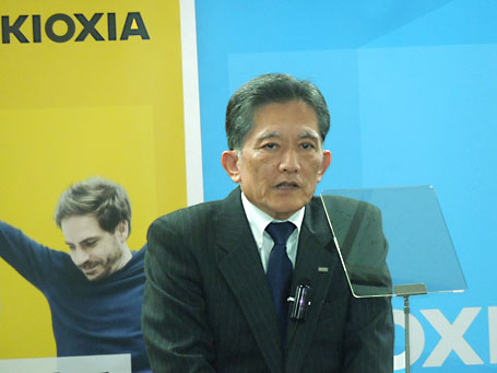 図1 キオクシア代表D締役社長に任した早ZP夫