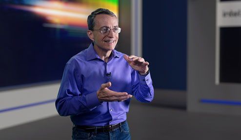 図1 Intel CEOのPat Gelsinger 出Z:Intel Corp.