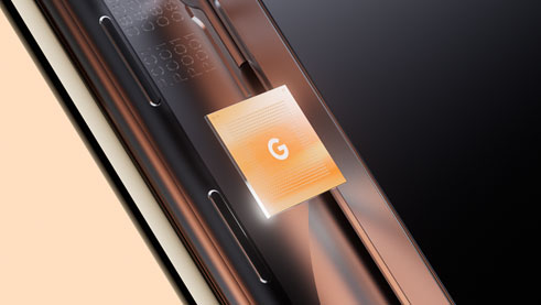 図1 Googleが開発したスマホ向けのAIチップSoC 出Z:Googleのブログ