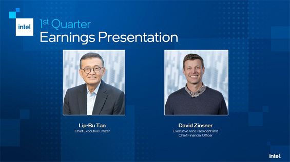 1st Quarter Earnings Preentation / Intel