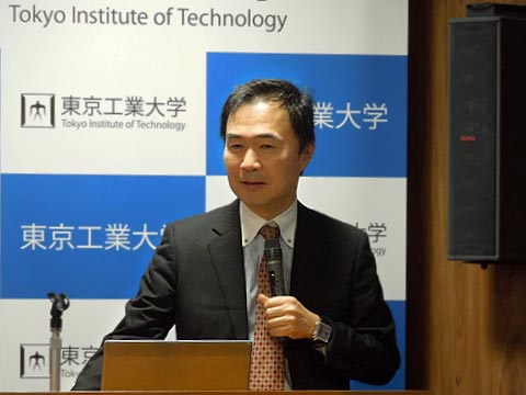 図1 東B工業j(lu┛)学学術国際情報センター教bの松K聡(hu━)