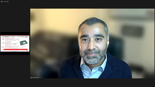 AMD AEC Group(旧Xilinx)DirectorのChetan Khona / 井之屮僖屮螢奪リレーションズ