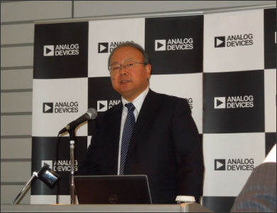図1 アナログ・デバイセズ代表�D締役社長 �[渡�T��