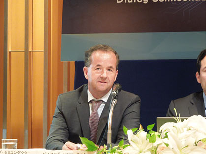 図1 Dialog Semiconductor Corporate Development Strategy担当のVPであるMark Tyndall(hu━)