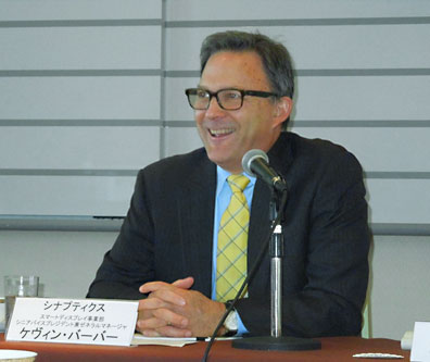 図1 Synaptics社Smart Display靆腑轡縫VP兼General ManagerのKevin Barber