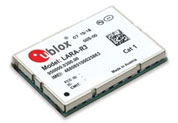 図1　GNSS�R位�とLTE通信�v路を内�鼎靴織皀献紂璽�LARA-R3　出�Z：u-blox